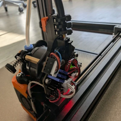 Mount EBB36 ProtoXtruder 45° tương thích Stealth Changer cho Voron