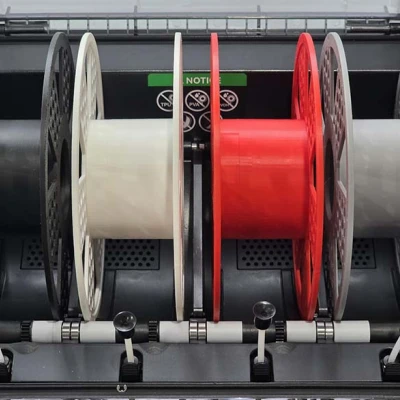 Cuộn Filament Tái Sử Dụng – Chuyển Đổi Cuộn Carton (200mm, RFID Ready)