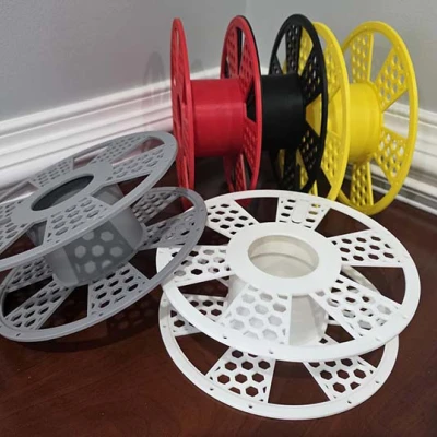 Cuộn Filament Tái Sử Dụng – Chuyển Đổi Cuộn Carton (200mm, RFID Ready)