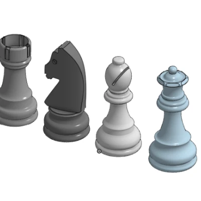 Bộ Chess Jigsaw Set (Bàn cờ ghép hình)