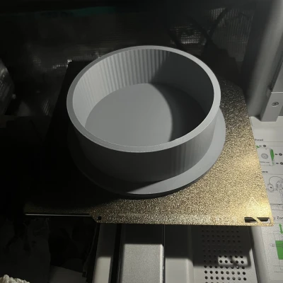 Nắp che lỗ tường caldaia Ø trong 12cm / Ø ngoài 14cm