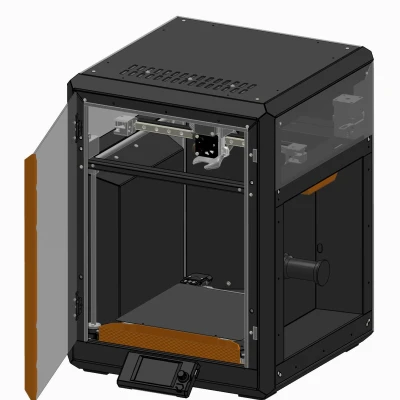 Prusa CORE One khay rác/purge/trash bin (nam châm 12 hoặc 8 mm, không keo)
