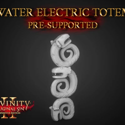 Mô hình miniature Thủy / Điện Totem - Divinity Original Sin 2