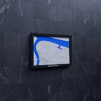 Belgrade, Stari Grad, Serbia - Mô hình thu nhỏ 3D