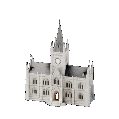 Mẫu 3D Nhà thờ lớn (Cathedral)