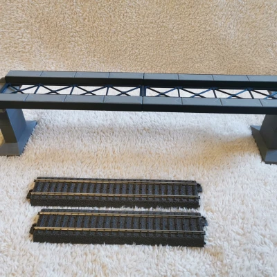 Cầu modular Märklin H0 Rail-C thẳng 360mm (nhiều phần) - phần tử 360mm