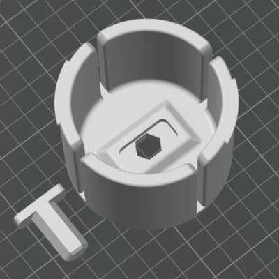 Dụng cụ quấn lại filament cho spool IEMAI, Hex chắc chắn