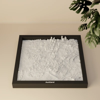 Auckland, New Zealand - Mô hình 3D thu nhỏ