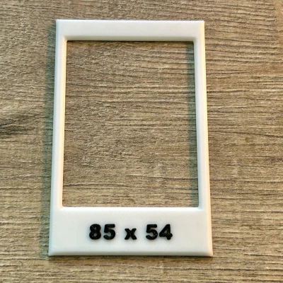 Stencil khung Poleroid mini 85mm x 54mm