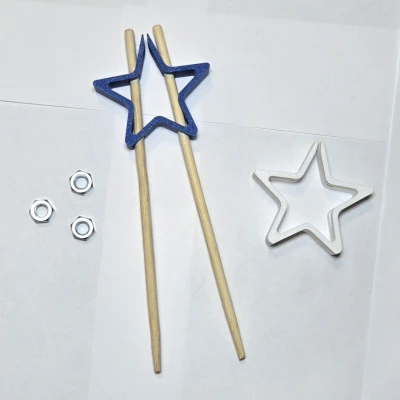 Dụng Cụ Tập Gắp Đũa Sushi Hình Ngôi Sao