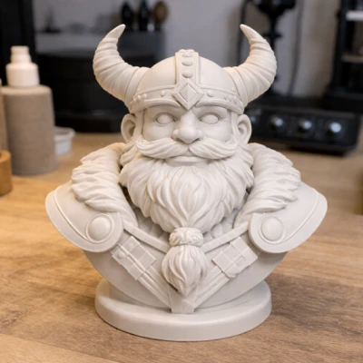 Tượng Bán Thân Viking (Viking Bust)