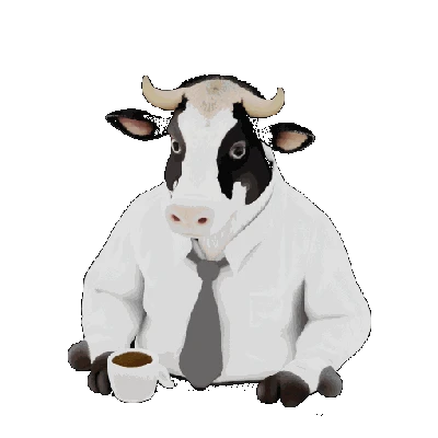 Bò đang ăn (cow eating)