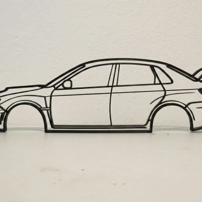 Tranh treo tường Subaru Impreza WRX STI Gen 3 “Stink Eye” (khoảng 2011)