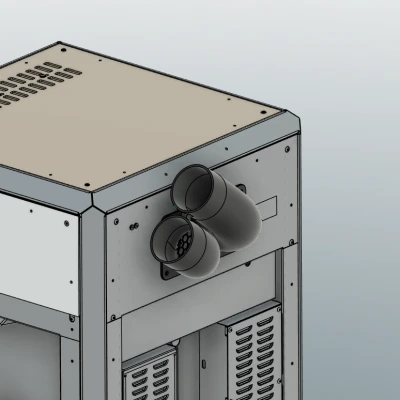 Prusa CORE One – Ống dẫn khí xả bên hông (Side Air Exhaust Ducts)