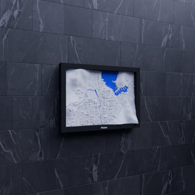 Picton, New Zealand - Mô hình thu nhỏ 3D