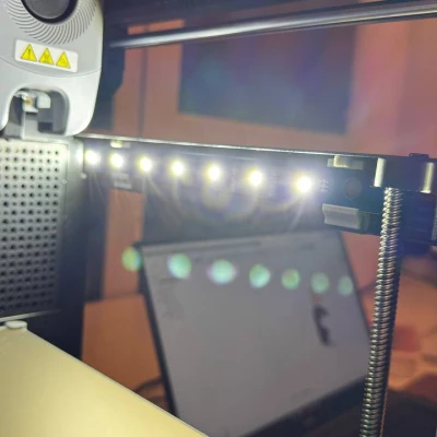 Ngàm gắn LED cho Flashforge Adventurer 5M