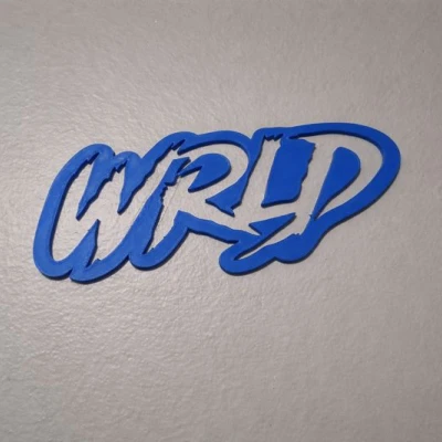 Trang trí tường chữ Juice WRLD (Typography Graffiti) – In 3D