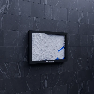 Kobe, Sannomiya, Nhật Bản - Mô hình thu nhỏ 3D