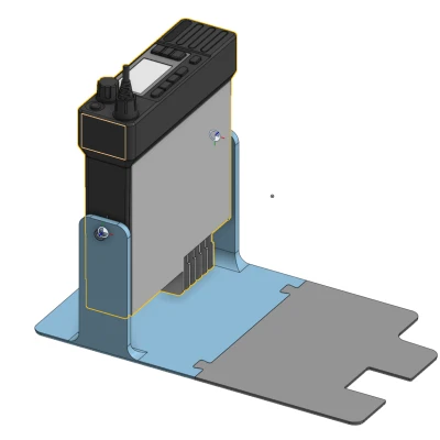 Tấm đế gắn bệ center console cho GMC Sierra / Chevy 1500