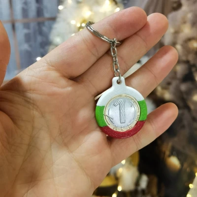 Móc khóa đồng xu Lev Bulgaria – Thiết kế tưởng niệm