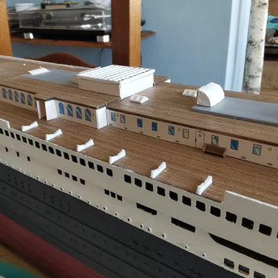 Các chi tiết cho tàu (pièces pour bateau) – tỷ lệ 1/250