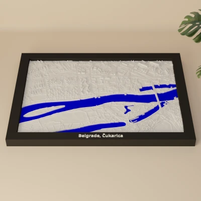 Belgrade, Čukarica, Serbia - Mô hình thu nhỏ 3D