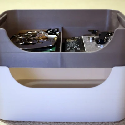 Khay Lưu Trữ Xếp Chồng Bản Cứng Cáp (Better Sturdy Stackable Storage Trays)