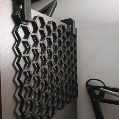 Móc treo tường lưu trữ Honeycomb