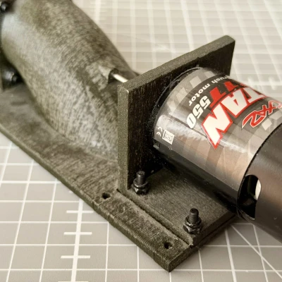 Tua-bin Water Jet cho thuyền RC (RC Water jet turbine)