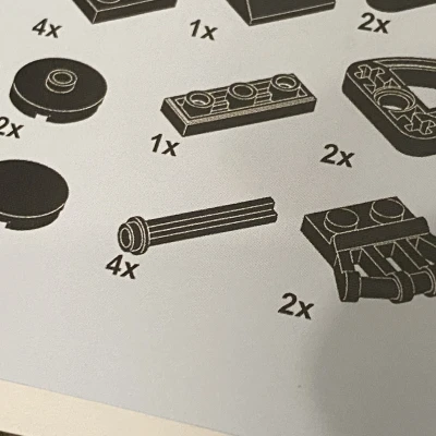 Chi tiết thay thế cho Vonado Johnny 5 (replacement piece)
