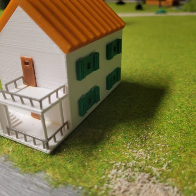 Nhà Balkan Dalmatian TT 1:120 / Dalmatska balkanska kuća TT 1:120