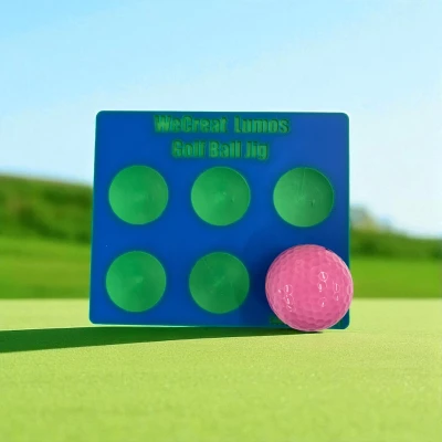 Jig Laser Banh Golf WeCreat Lumos — Khắc 6 Trái/Lần — Song Dawg Designs