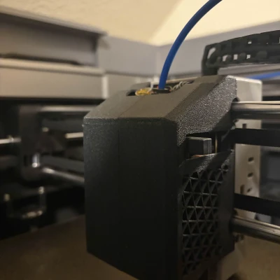 Nắp toolhead gắn quạt 4010 cho Qidi X-Plus 4