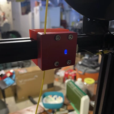 Ngàm gắn Filament Sensor cho CR-10s Pro/Pro V2 lên extrusion 20x20