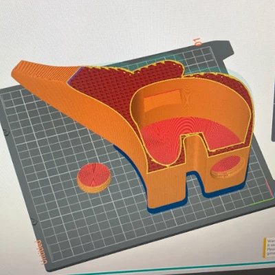 Heo đất Voi Nhỏ kèm nút vặn (tối đa dung tích trong thân)