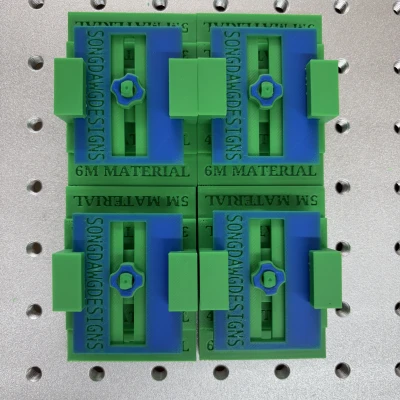 Kẹp nam châm nâng vật liệu cho honeycomb bed laser (metric) – file STL
