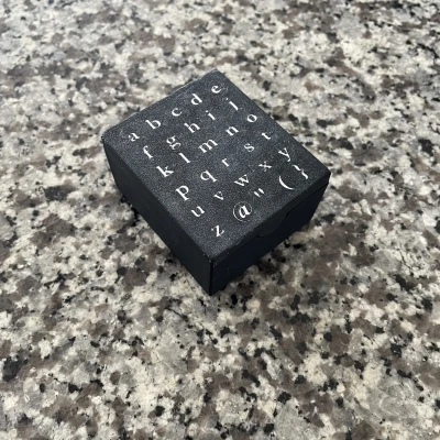 Hộp đựng con dấu cao su Hobby Lobby (Hobby Lobby Rubber Stamp Box)