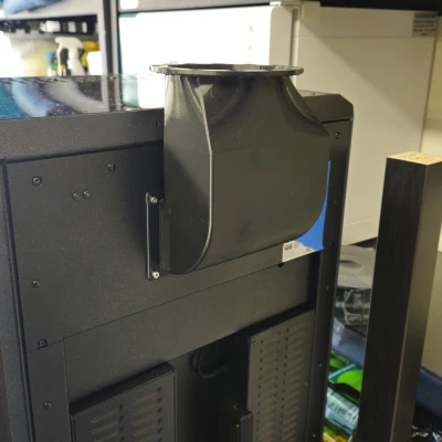 Prusa Core One +: Exhaust Vent Low Profile (Tùy chỉnh đường kính ống)