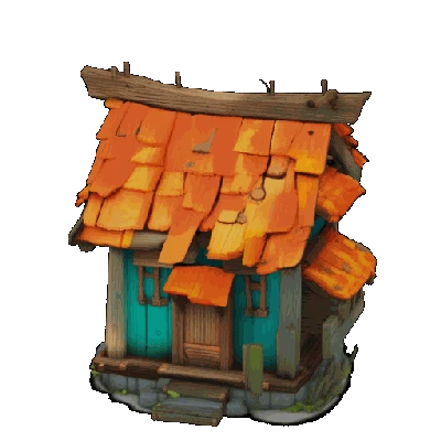 Mô hình 3D nhà cũ (Old House)