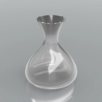 File STL bình hoa chỉnh sửa được để in 3D – Thiết kế bằng xDesign