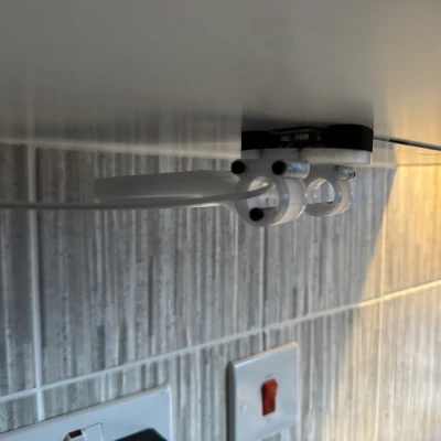 Giá đỡ MagSafe nam châm gắn dưới tủ bếp (gập gọn)