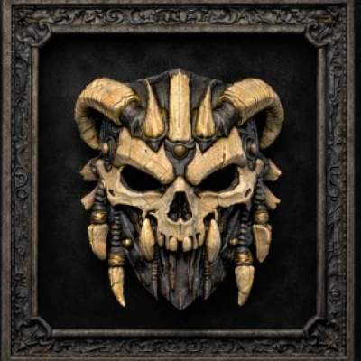 Mask Series Vol.1 – Bone Shaman (Mặt nạ treo tường có khung)