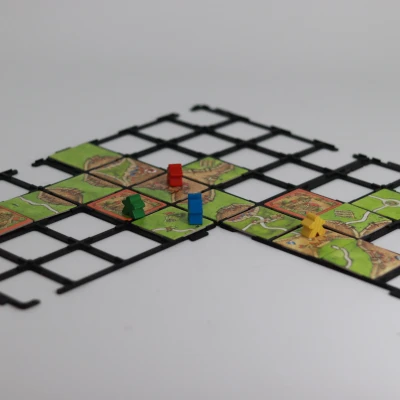 Giá đỡ lưới tile Ultimate cho Karak & Carcassonne (stackable, connectable)