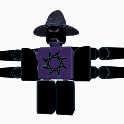 Old Azure bản khớp nối từ Forsaken (Mô hình Roblox)