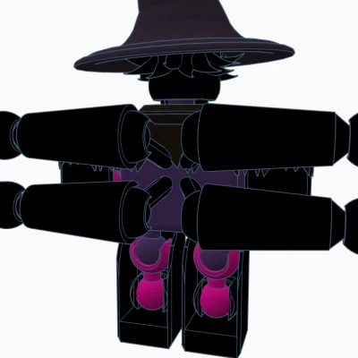 Azure khớp nối từ Forsaken (Mô hình nhân vật Roblox)