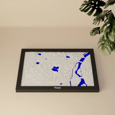 Thane, India - 3D Miniature