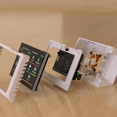 BTT Pi 2 + PiTFT50 v2.1 + quạt 40x10mm 5v — PROTOTYPE