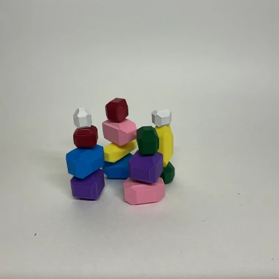 Bộ Đá Cân Bằng Xếp Chồng – Đồ chơi rèn thăng bằng & vận động tinh