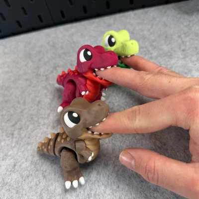 T-Rex Dễ Thương Khớp Nối (Articulated Cute T-Rex)