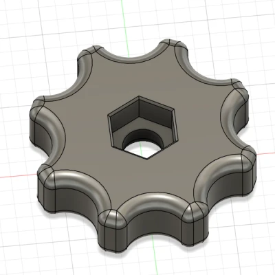 Núm vặn tay M12 (M12 Hand Knob)